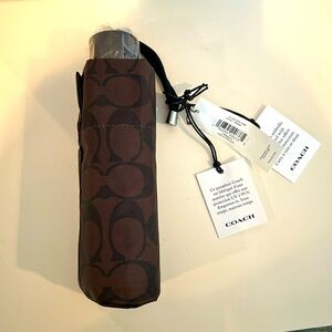 Coach Travel Umbrella - New with Tags